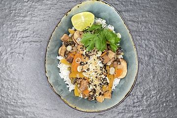 Pilzragout Mit Rauchertofu Von Alle Farben Kitchen Chefkoch