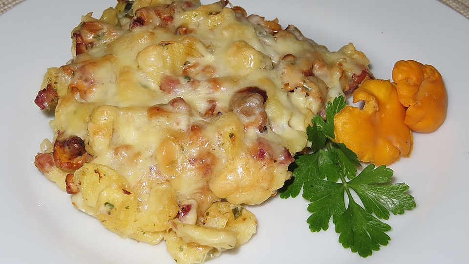 Spätzle-Auflauf &amp;quot;Jäger-Art&amp;quot; von Estrella1| Chefkoch