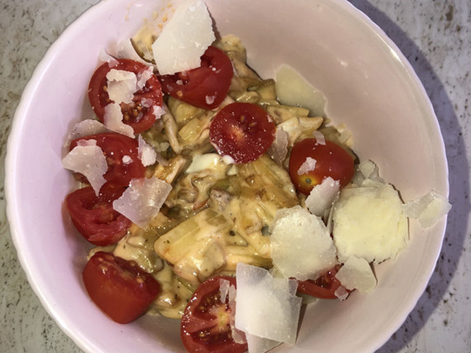 Käse-Tomaten-Sahnekartoffeln von lucy_voehringer| Chefkoch