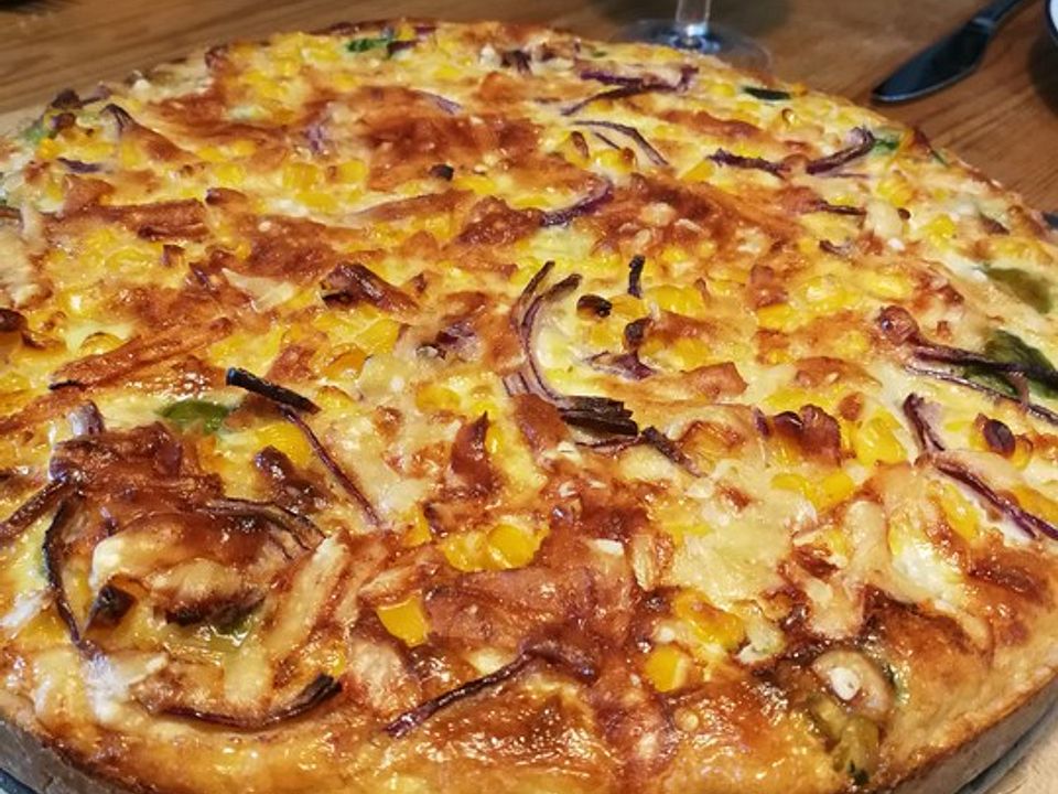 Rosenkohl-Mais-Quiche von Bea6161| Chefkoch
