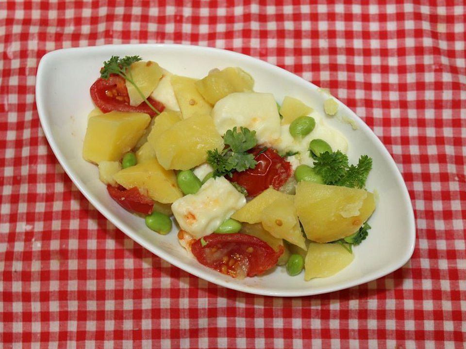 krümeltigers Kartoffelpfanne mit Edamamebohnen von 007krümeltiger| Chefkoch