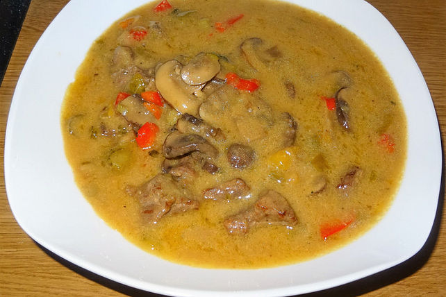 Rinder-Paprika-Champignon-Gulasch à la Didi von dieterfreundt| Chefkoch Rinder-Paprika-Champignon-Gulasch à la Didi von dieterfreundt| Chefkoch