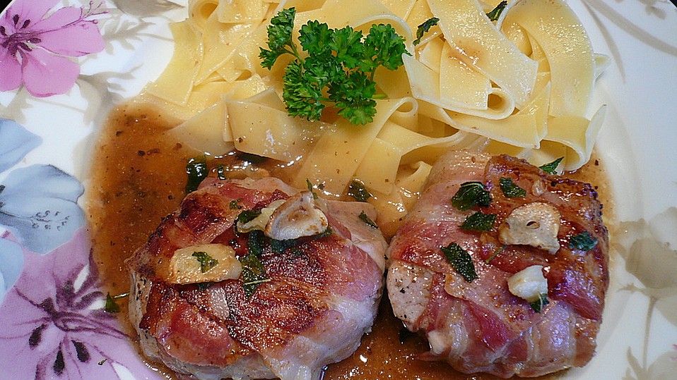 Schweinefiletmedaillons mit Salbeibutter von Koelkast