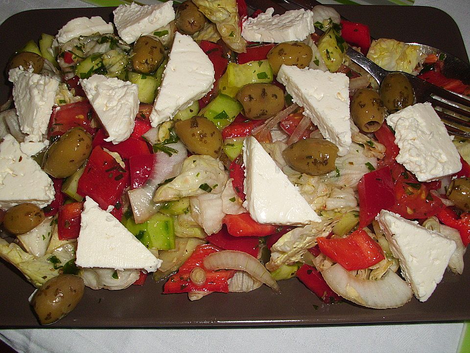 Griechischer Bauernsalat von köchin28 | Chefkoch
