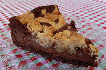 Nutellatorte mit Streuseln