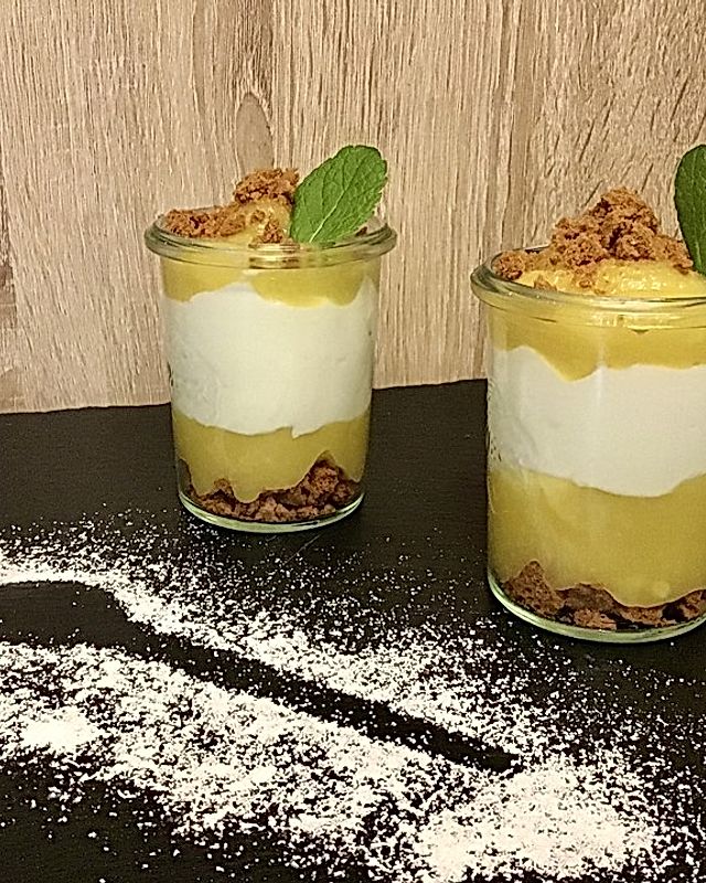Mango-Joghurt-Dessert