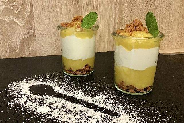 Mango-Joghurt-Dessert von movostu| Chefkoch