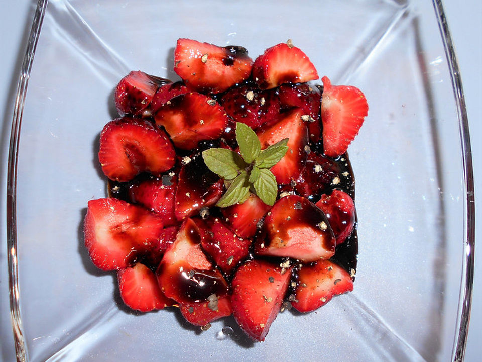 Balsamico - Erdbeeren von OXigen148| Chefkoch