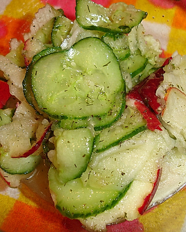 Gurken-Apfel-Salat
