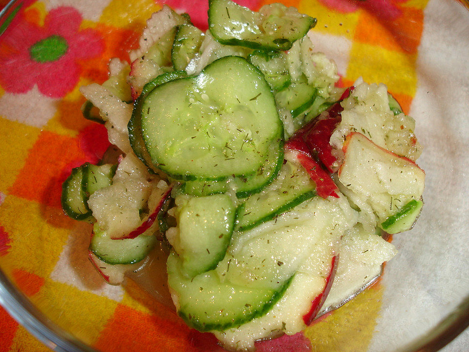 Gurken-Apfel-Salat von dodith| Chefkoch