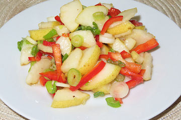 Paprika-Birnen-Salat