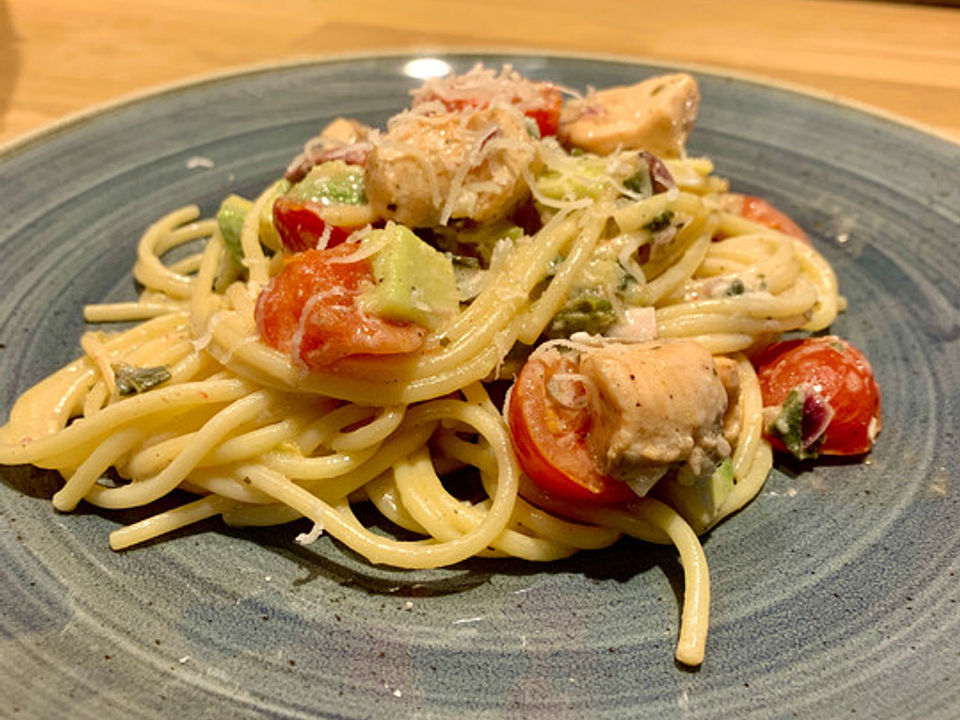 Lachs-Spaghetti mit Avocado von mirja_anders| Chefkoch