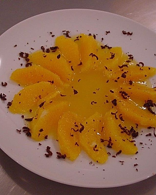Sole d'Arancia - Orangenfilets mit Grand Marnier