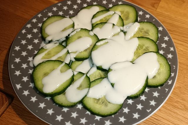 Gurkensalat Dressing Saure Sahne