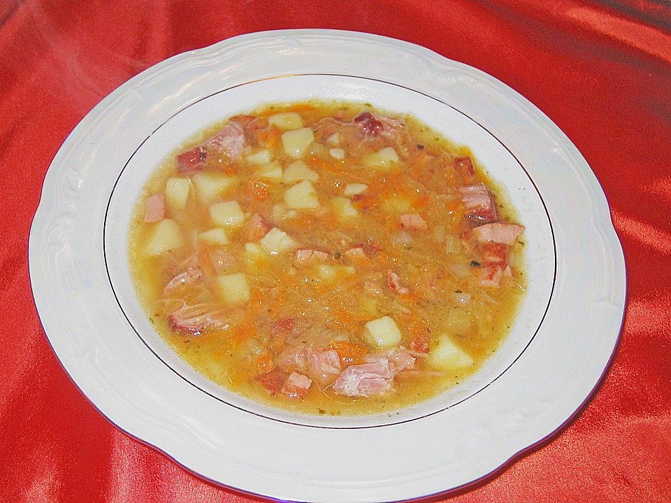 Polnische Sauerkrautsuppe von ennie | Chefkoch