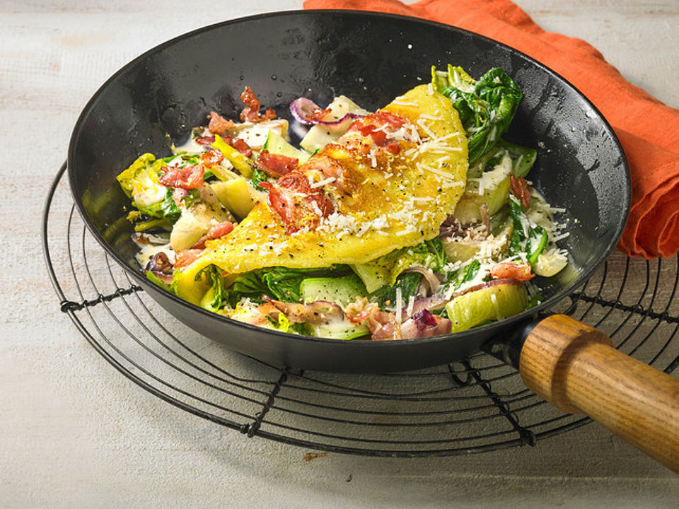 Herzhafter Pfannkuchen mit Pak Choi von Echtfett| Chefkoch