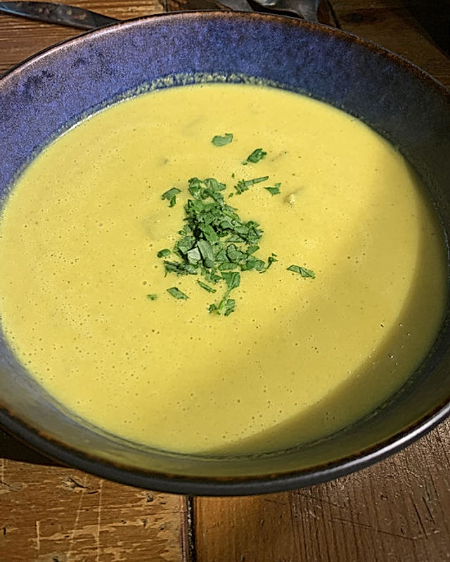 Vegane Rüben-Ingwer-Suppe