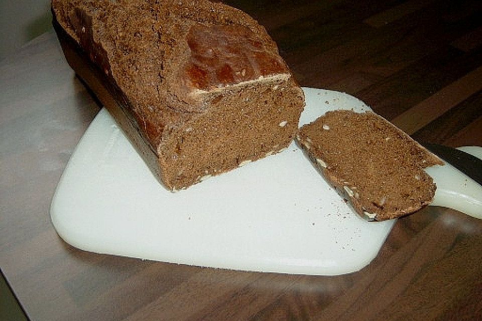 Einfaches Vollkornbrot