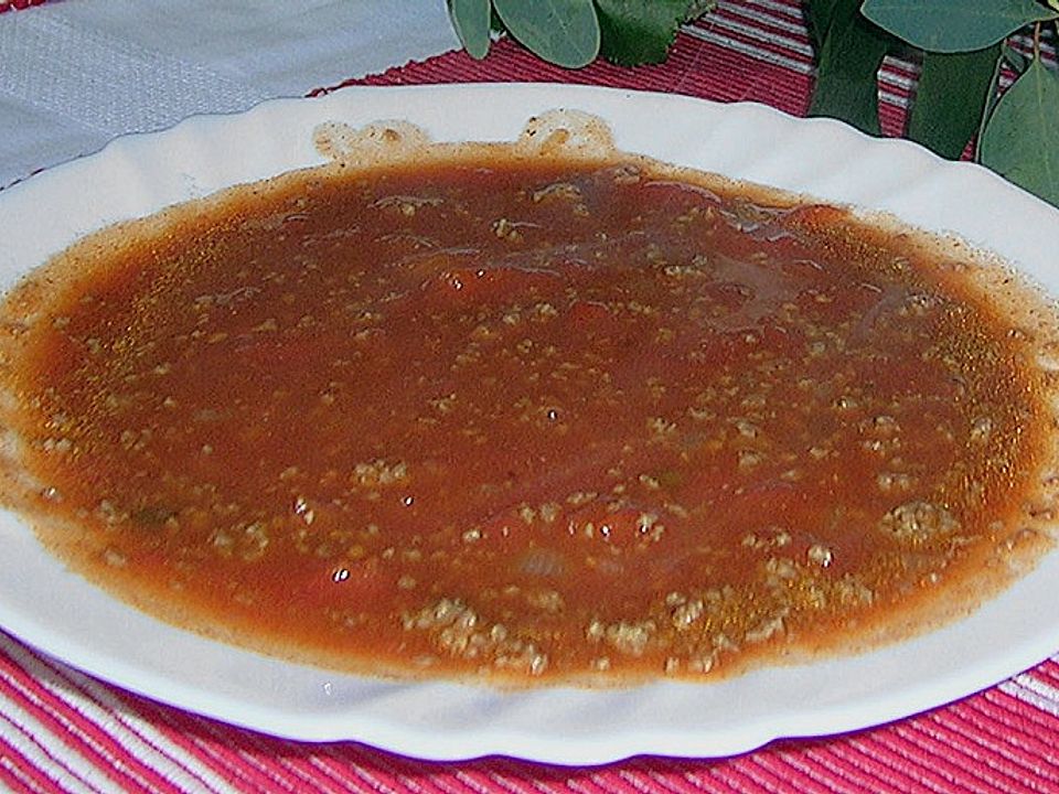 Tomatensuppe mit grünem Pfeffer von Apfelsinchen| Chefkoch