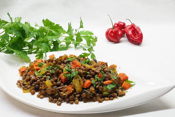 Balsamico-Linsen mit Gemüse von trekneb | Chefkoch