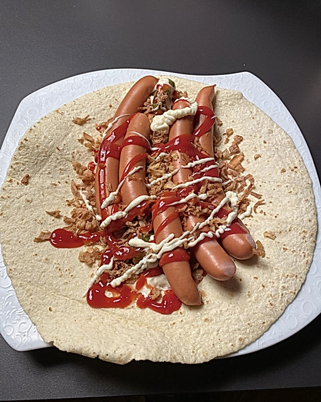 Hotdog-Tortilla