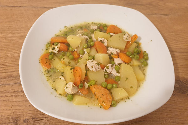 Bild von Kokos-Kartoffel-Gemüsesuppe