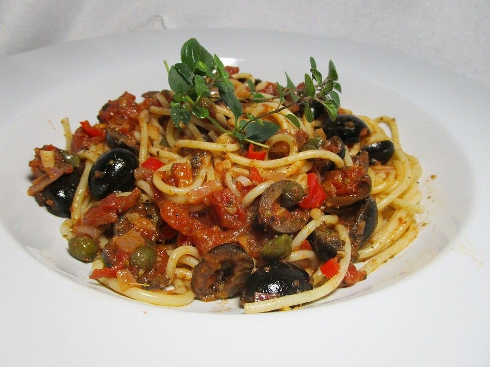 Spaghetti alla Puttanesca von judith | Chefkoch