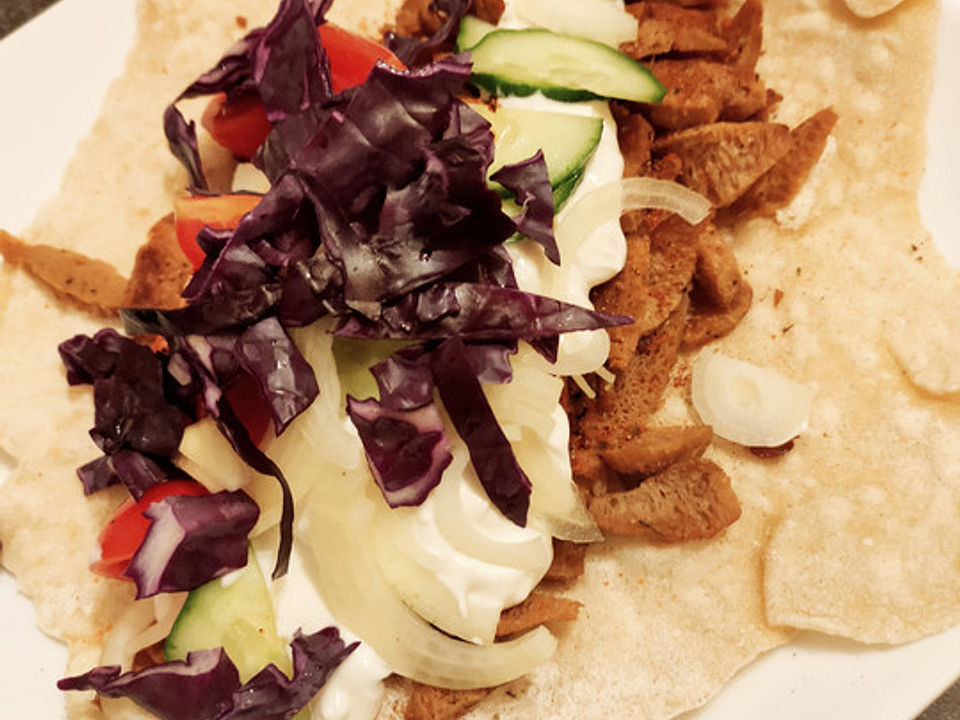 Döner Gyros, vegan von Vegantinchen Chefkoch