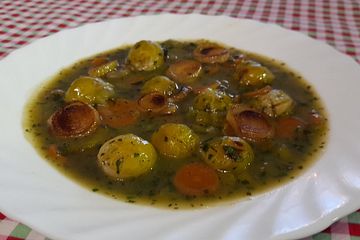 Rosenkohlsuppe Low Carb