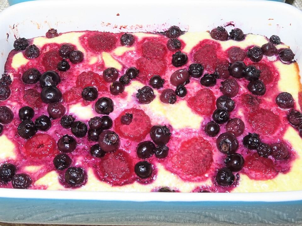 Quark-Grieß-Auflauf mit Beeren von Bea.kocht.| Chefkoch