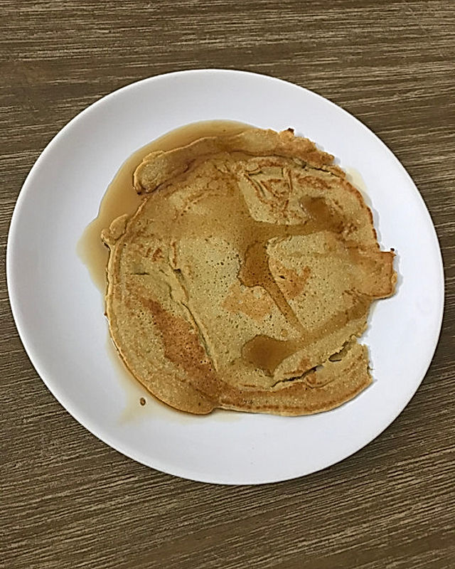 Pancake, süß oder herzhaft, aus Kichererbsenmehl