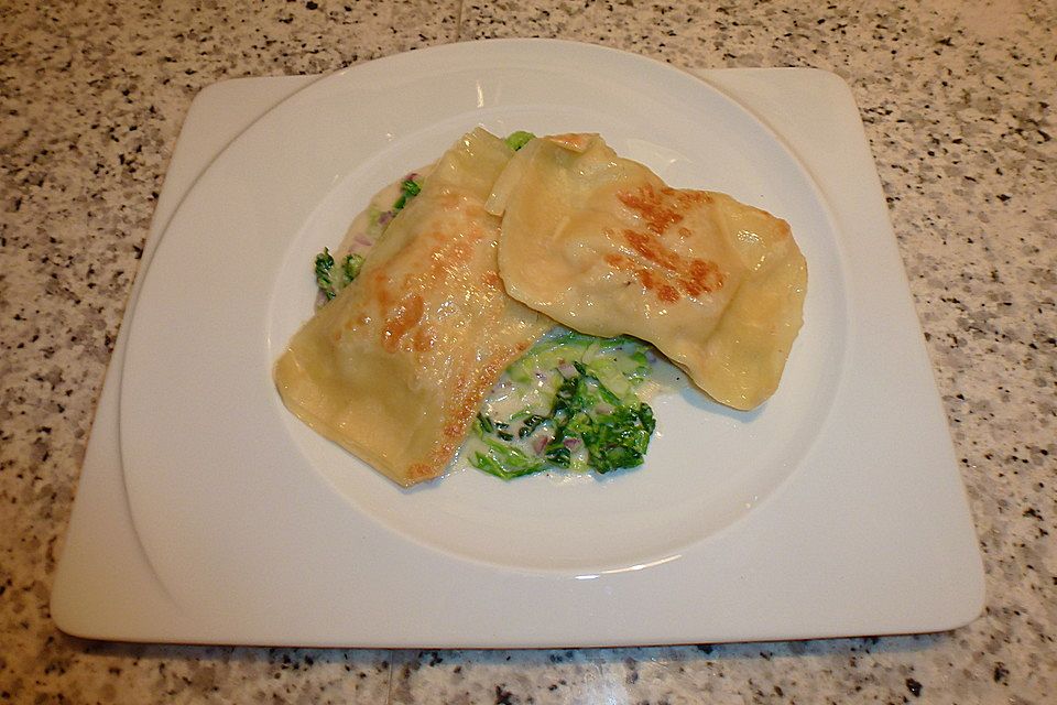 Zander - Lachs - Maultaschen Zander - Lachs - Maultaschen