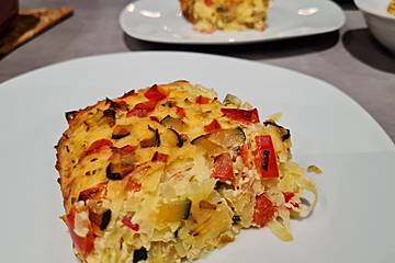 Gemüse-Frittata aus dem Ofen