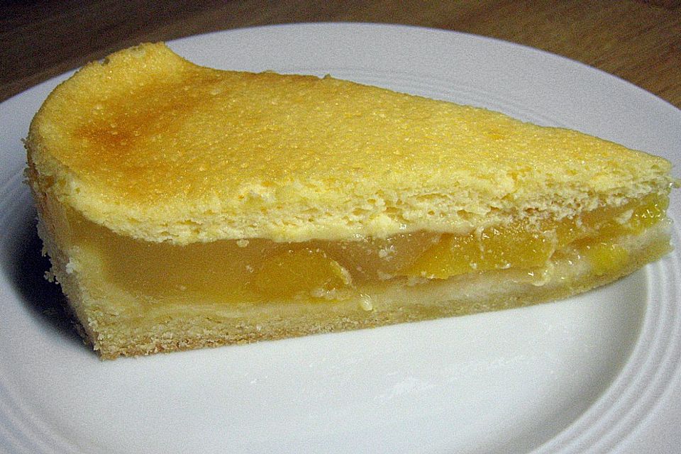 Pfirsichkuchen