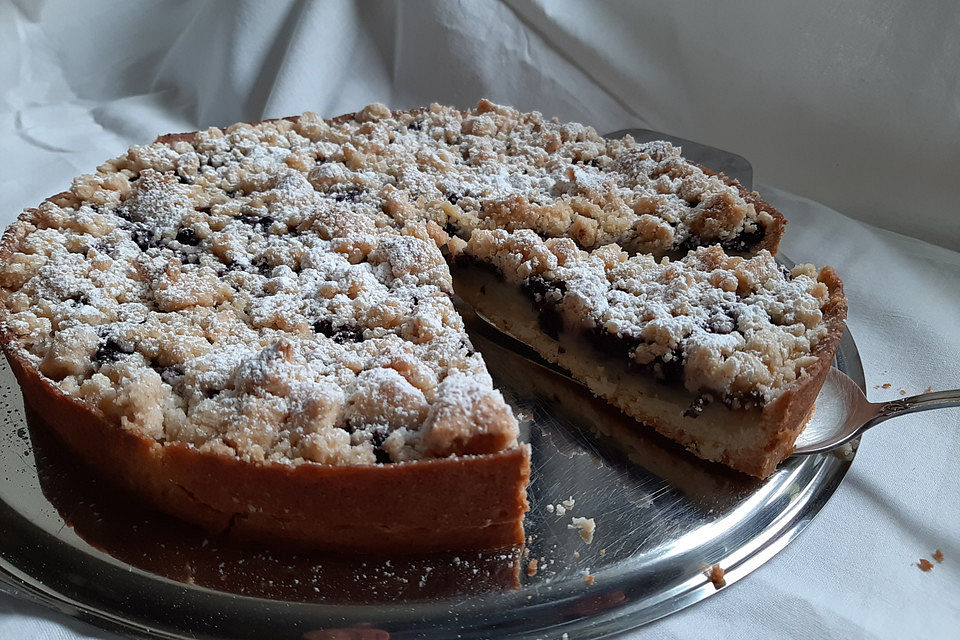 Pudding-Streusel-Kuchen