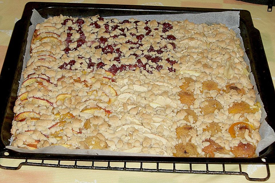 Pudding-Streusel-Kuchen