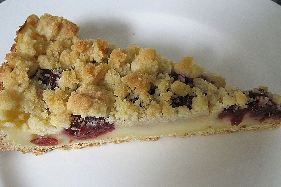 Pudding-Streusel-Kuchen