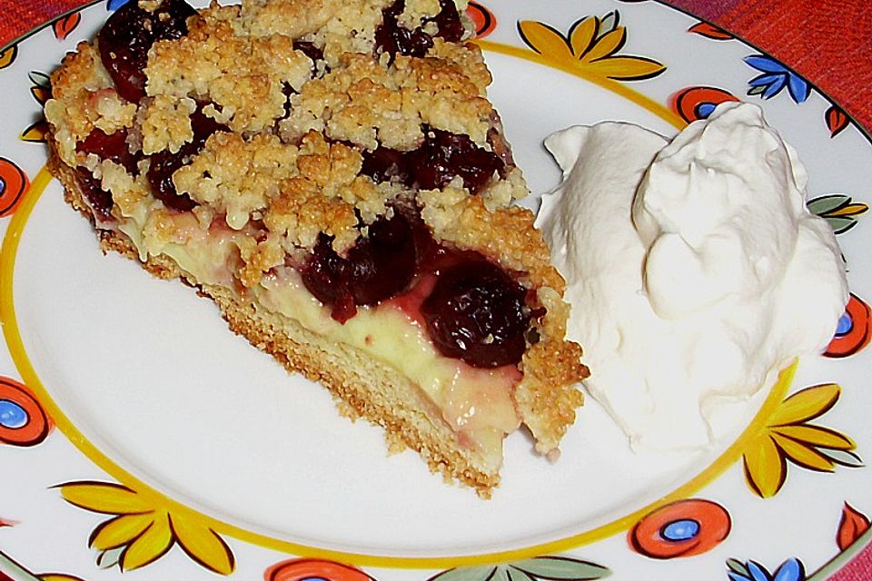 Pudding-Streusel-Kuchen