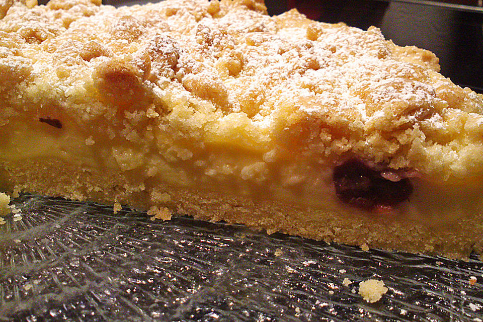 Pudding-Streusel-Kuchen