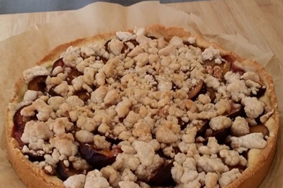 Pudding-Streusel-Kuchen