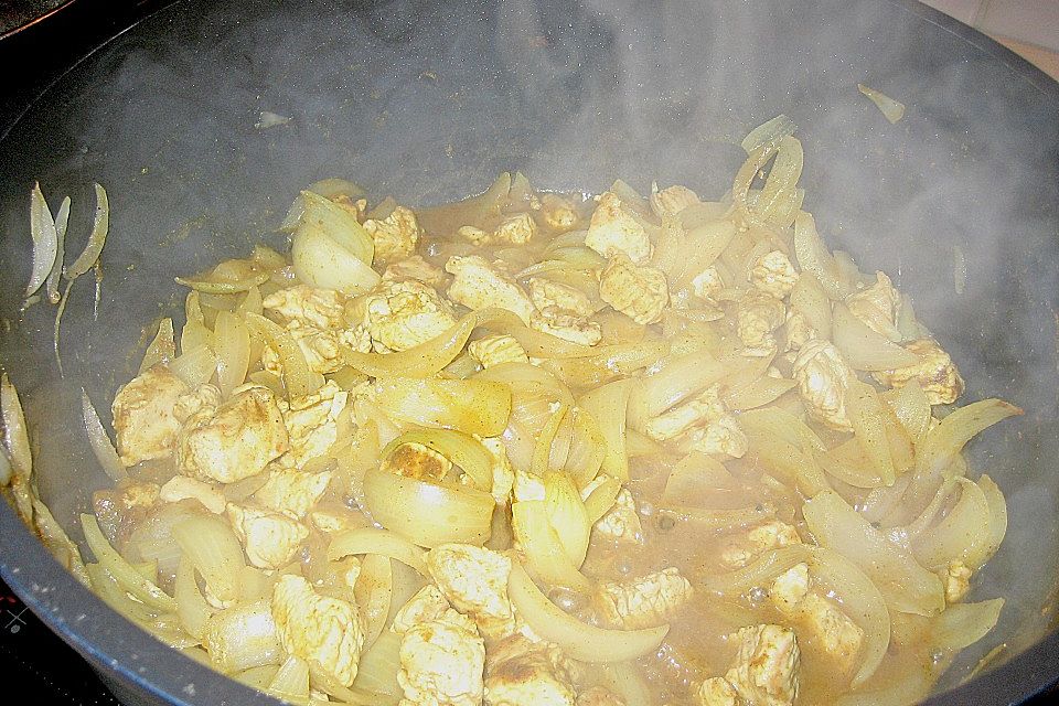 Puten - Currygulasch