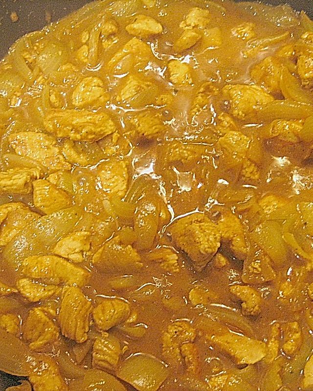 Puten - Currygulasch