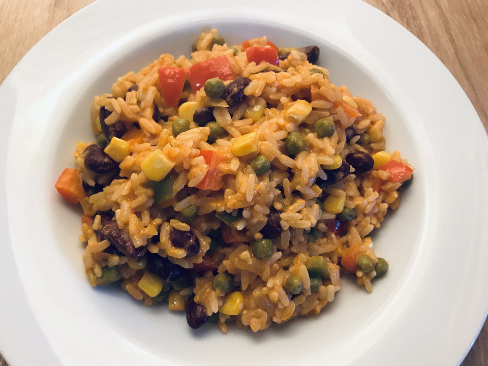 Gemüse-Reispfanne von blackjesus| Chefkoch