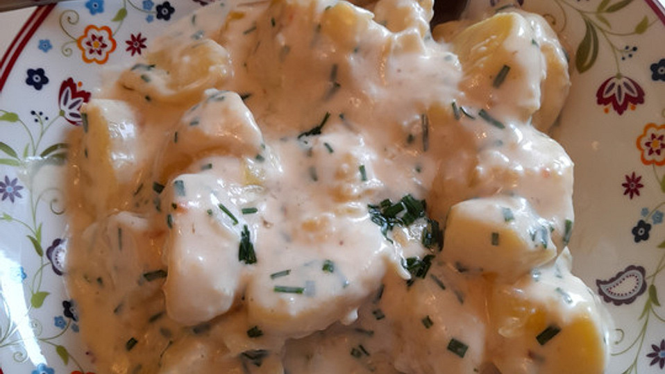 Rahmkartoffeln mit Schnittlauch von trekneb