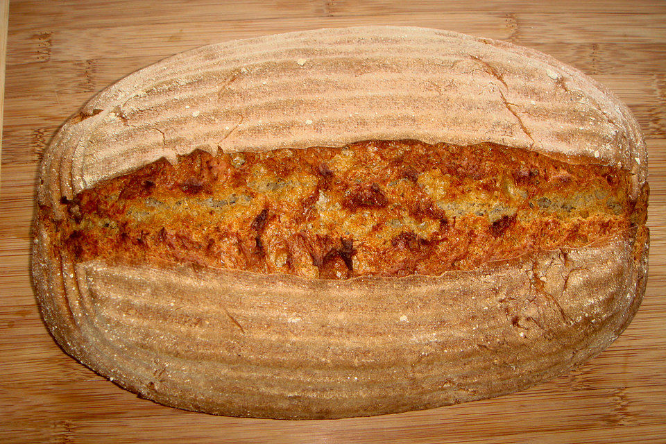 Roggen - Mischbrot mit Sauerteig