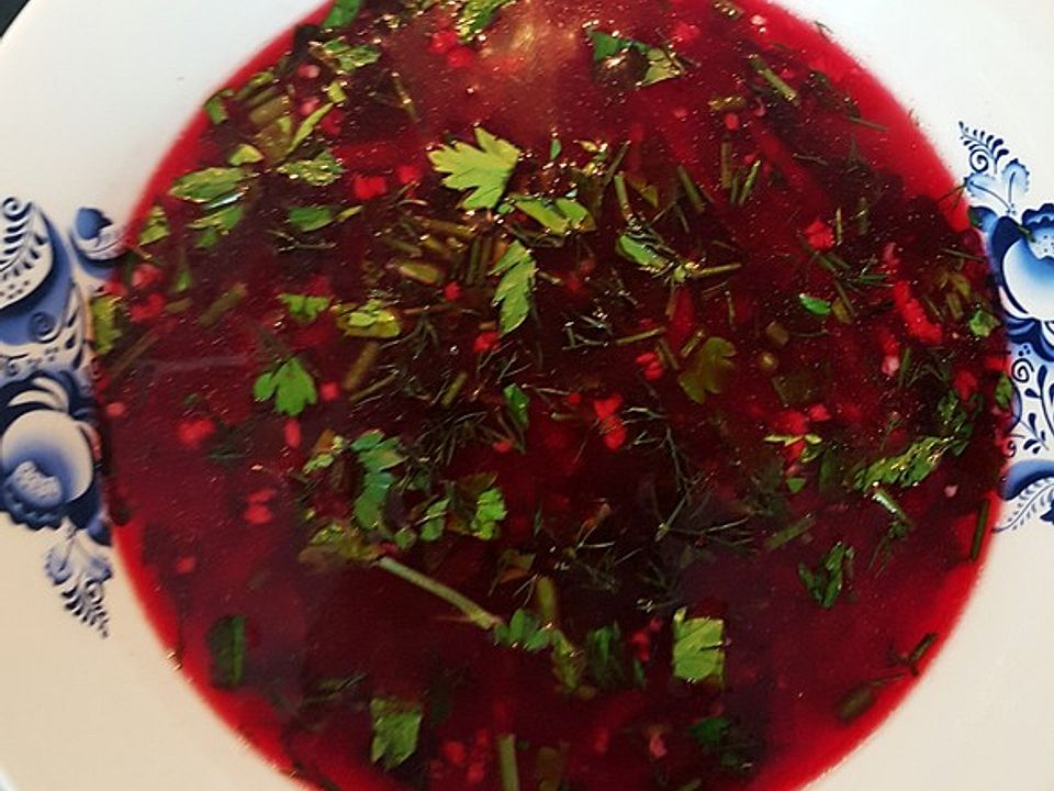 Barszcz - polnische Rote Bete-Suppe von FoodofHell| Chefkoch