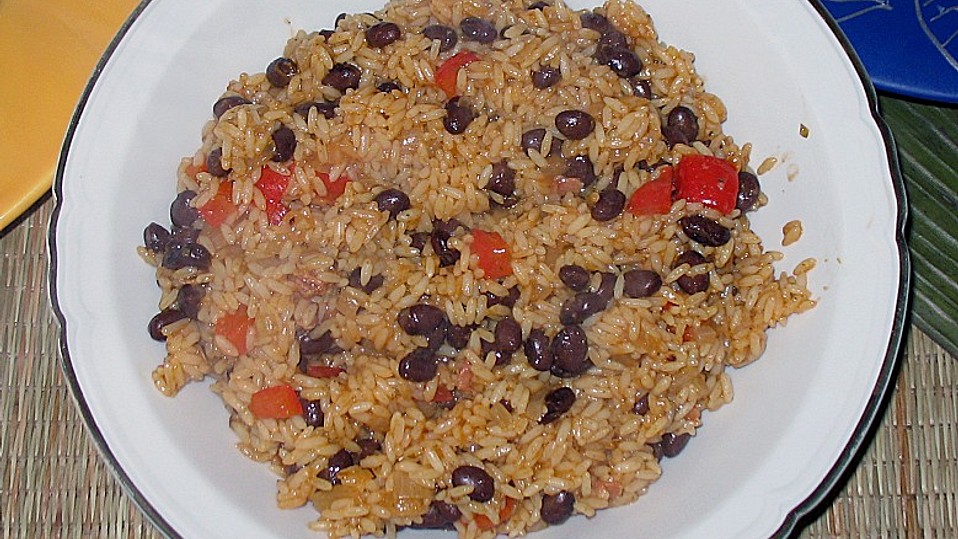 Reis mit schwarzen Bohnen von Tanny07 Reis mit schwarzen Bohnen von Tanny07