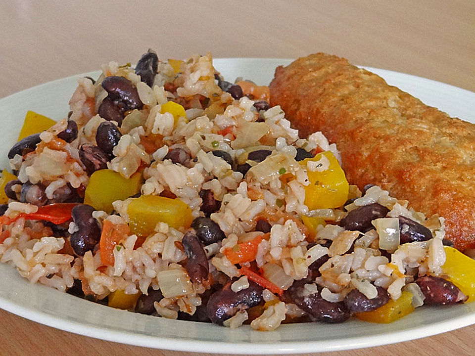 Reis mit schwarzen Bohnen von Tanny07| Chefkoch