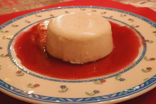Panna cotta mit Glühweinspiegel von isakaa287| Chefkoch