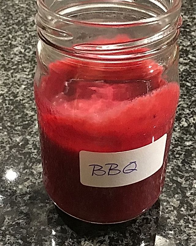 Fruchtige Beeren-BBQ-Sauce